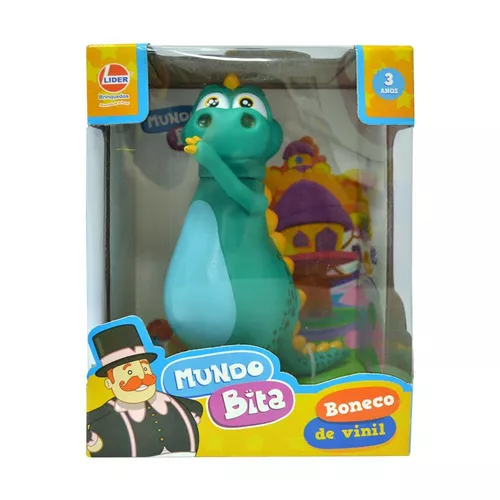 Boneco de Vinil - Mundo Bita - Dinossauro - Lider