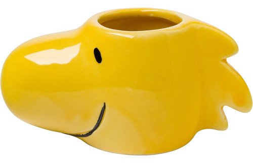 Set De 3 Mini Tazas Snoopy Peanuts Amarillo/blanco Snoopy