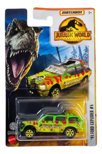 Matchbox Jurassic World Dominion  ´93 Ford Explorer #4