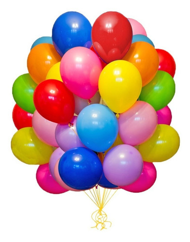 30 Globos Personalizados Impresos + Inflado Helio Globelium A