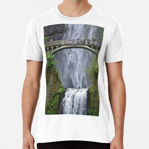 Remera La Alegría De Las Cataratas De Multnomah Algodon Prem