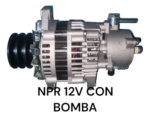 Alternador Npr 12v Con Bomba