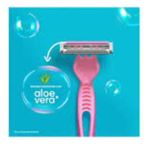 Rastrillo Desechable Para Mujer Venus Suave Gillette Pack3