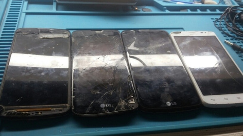 Lote De Carcaças De Celulares Da LG Conforme Fotos