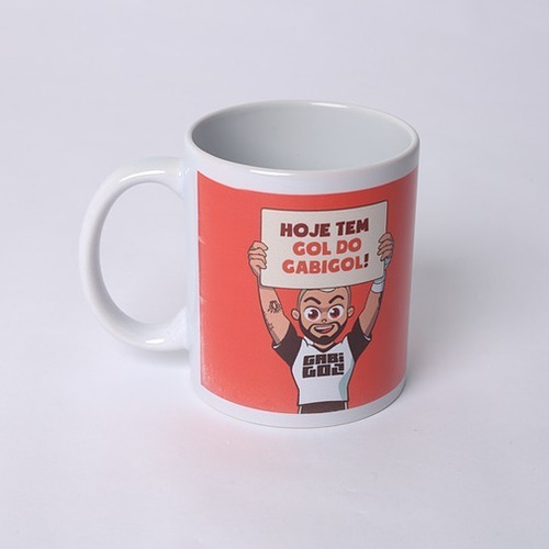 Imagem 2 de 2 de Caneca Vermelha - Gabigolzinho