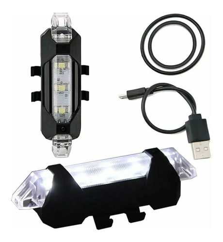 Luces Led Recargables Para Bicicleta Full Iluminacion