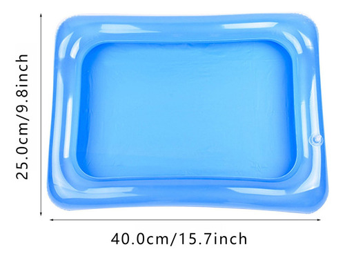 Mz Mesa De Arena Inflable Power Sand Cushion, Juguete