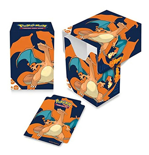 Caja De Cubierta De Vista Completa Pokemon Charizard