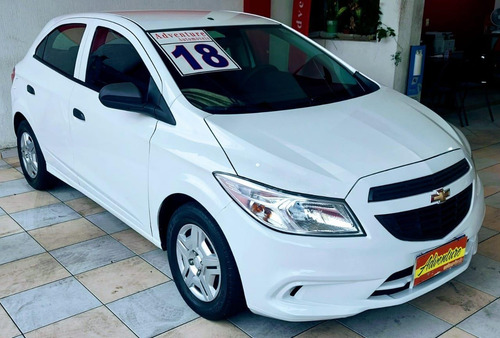 Imagem 3 de 13 de Chevrolet Onix 1.0 Ano:2018 Branco Flex Completo