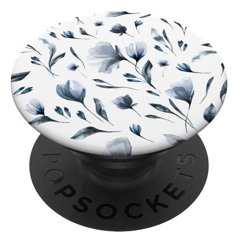 Lindo Diseño Flor Floral Invierno Popsockets Intercambiabl