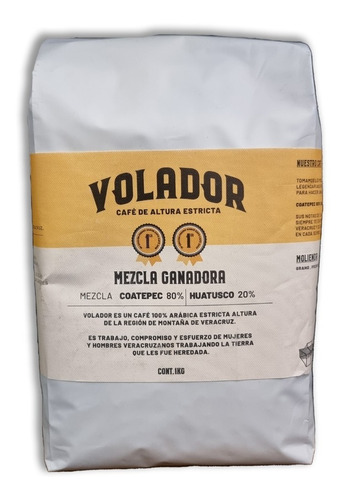 Café En Grano 1kg - Tueste Medio / De Altura