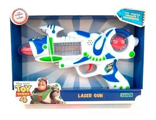 Pistola Laser Gun Con Luz Y Sonido Toy Story 4 Juguete 