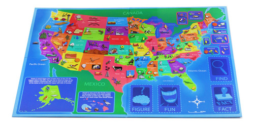 Juego De Mesa Game Zone Great States Geography