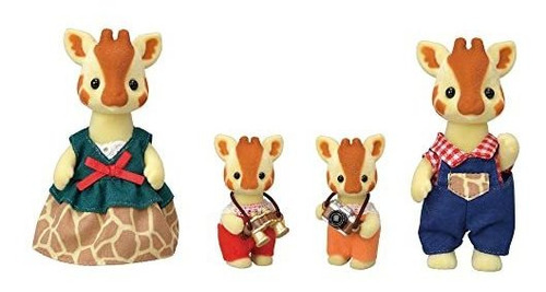 Calico Critters Highbranch Giraffe Family, Juego De 4 Figura