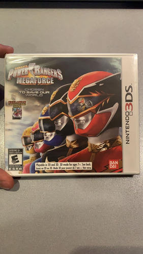 Powers Rangers Megaforce Nuevo Nintendo 3ds (Usado)