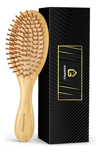 Gainwell Cepillo De Pelo De Paleta De Bambú, Cepillo Para De