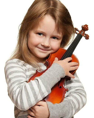 Violin Divarius 1/4 Estudiante Laminado Natural Brillo