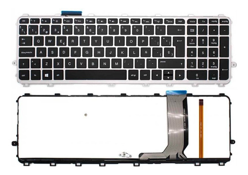 Teclado Hp Envy 17-3000 V14026a 720245-001 665917-001