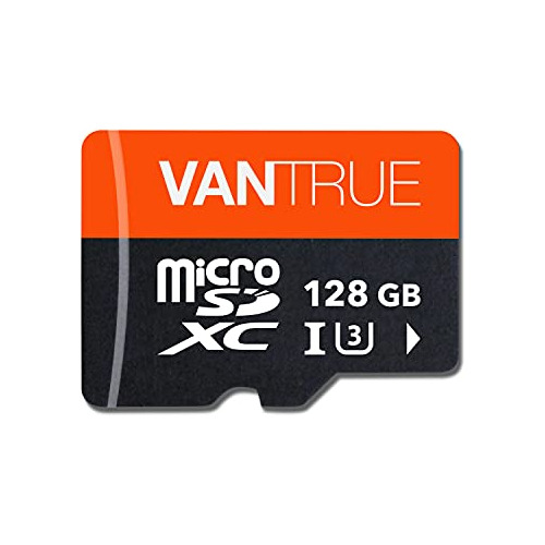 Vantrue 128gb U3 Microsdxc Uhs-i 4k Uhd Video Monitoring Mem