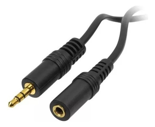 Cable Extensión Audio Plug 3.5 Macho A 3.5 Hembra 5 Metros