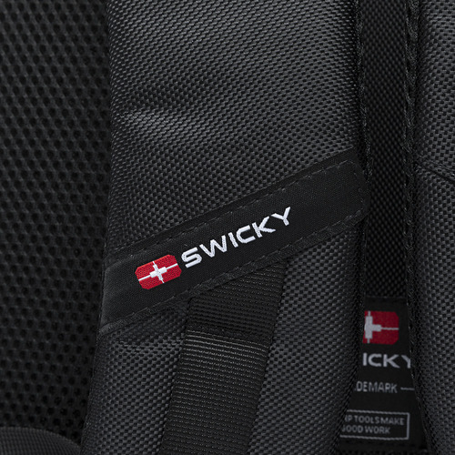 Mochila Bolsa Reforçada Notebook Impermeável Trabalho Viagem Cor Preto Desenho Do Tecido Executiva 1