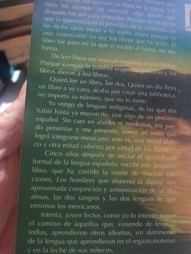 Los Hombres Que Dispersó La Danza Andrés Henesrrosa (Usado)