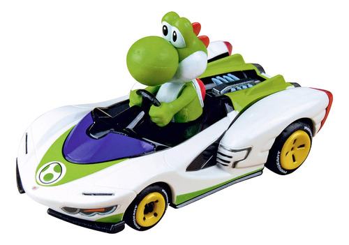 Carrera Mario Kart P-wing Yoshi - Vehículo De Carreras De. Color Escala 1:43