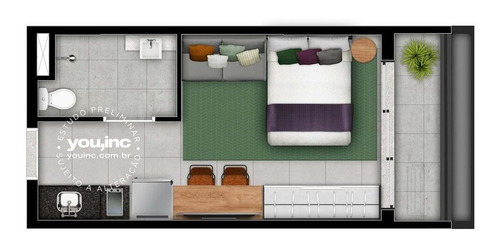 Imagem 19 de 27 de Studio Residencial Para Venda, Pinheiros, São Paulo - St7095. - St7095-inc