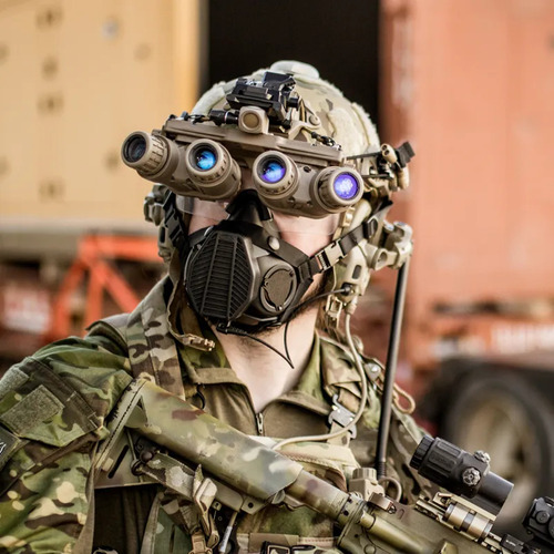 Máscara Special Tactical Respirator (sotr) Versión Micrófono