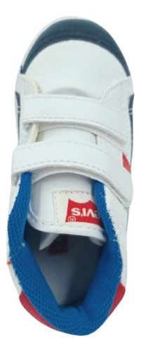 Tenis Levi ´s Niño(a) Blanco Peques Original 12 Al 16