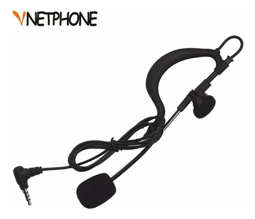 Auricular Earhook Arbitro 3.5 Mm Vnetphone Intercom Para