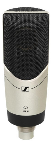 Micrófono Sennheiser Mk 4 Condensador Cardioide Plata/negro