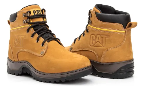 Bota Caterpillar Masculina Trilha Conforto Palmilha Gel Frete