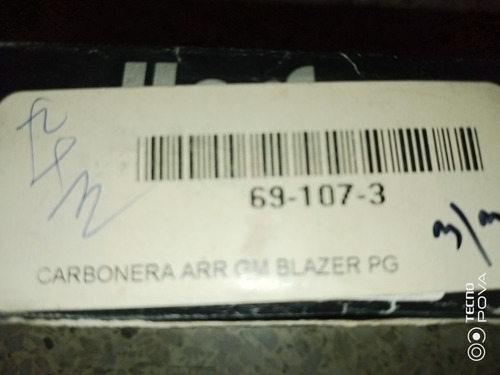 Carbonera De Arranque 69-107-3/chevrolet Blazer Pg