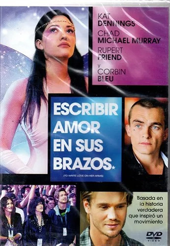 Escribir Amor En Sus Brazos Dvd Nuevo Original Cerrado