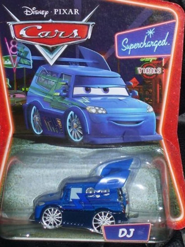 Dj Disney Pixar Cars Supercharged Edición Tarjeta De Fondo