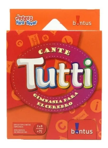 Juegos Para Llevar Bontus Cartas Viaje Juego De Mesa Juegos Cante Tutti