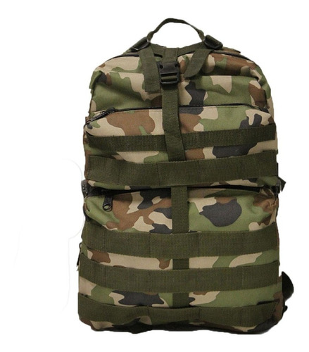 Mochila Tactica Militar Camuflada Camping 40 Litros Campinox