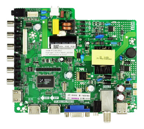 Tp.ms3393.pb818 Main Para Jvc Modelo Si32h