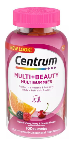 Centrum Multi+beauty  Gomitas Masticable Multivitaminico