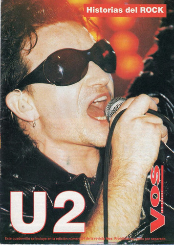 Revista Suplemento Vos En Todas * Especial U2