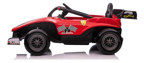 Montable Eléctrico Formula 1 Con Sonido Luces Led Rojo Feber Rojo