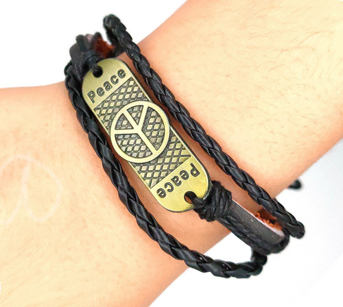 Pulsera Negra Hippie Tureloj