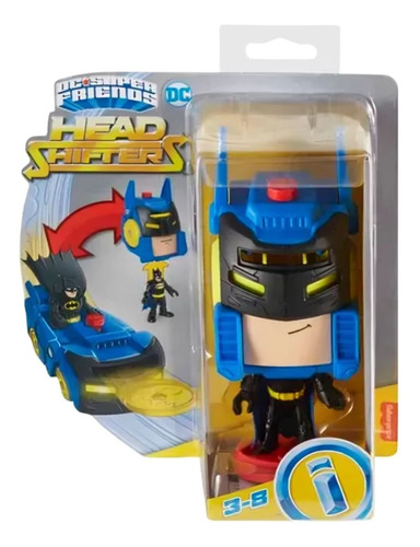 Boneco Imaginext Dc Super Friends Head Shifters - Mattel