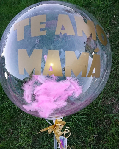 Imagen 4 de 7 de Globo Burbuja Personalizado Cumpleaños, Baby Showers, Etc