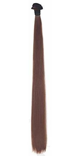 Sintético Unisex 20inch Long Straight Hair Jcjry