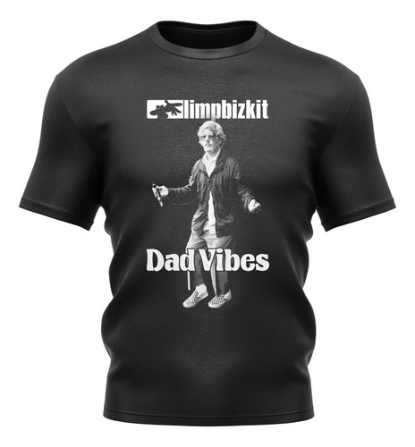 Camiseta Premium Estampada Limp Bizkit Dad Vibes 