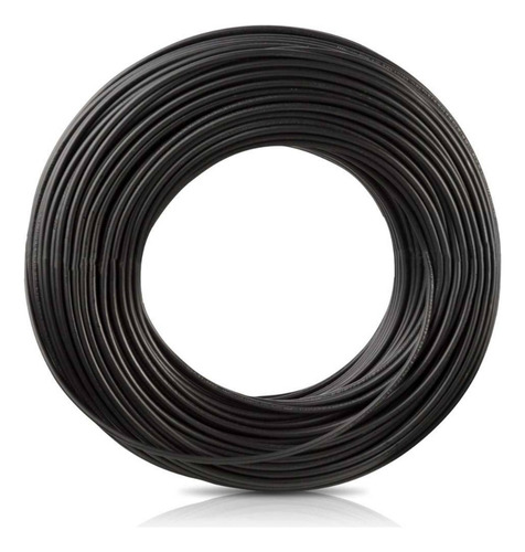 Cable De Cobre Calibre 14 Negro Thhw-ls 399318 Iusa 100 Mts