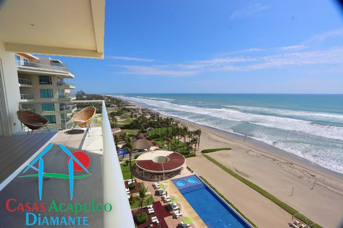 Imagen 9 de 30 de Cad Ocean Front 803. Terraza Con Vista Frontal Al Mar