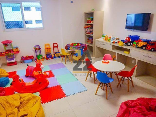 Imagem 21 de 21 de Excelente Apartamento À Venda Com 2 Dormitórios, 74 M² Por R$ 424.000 - Vila Guilhermina - Praia Grande/sp - Ap7061